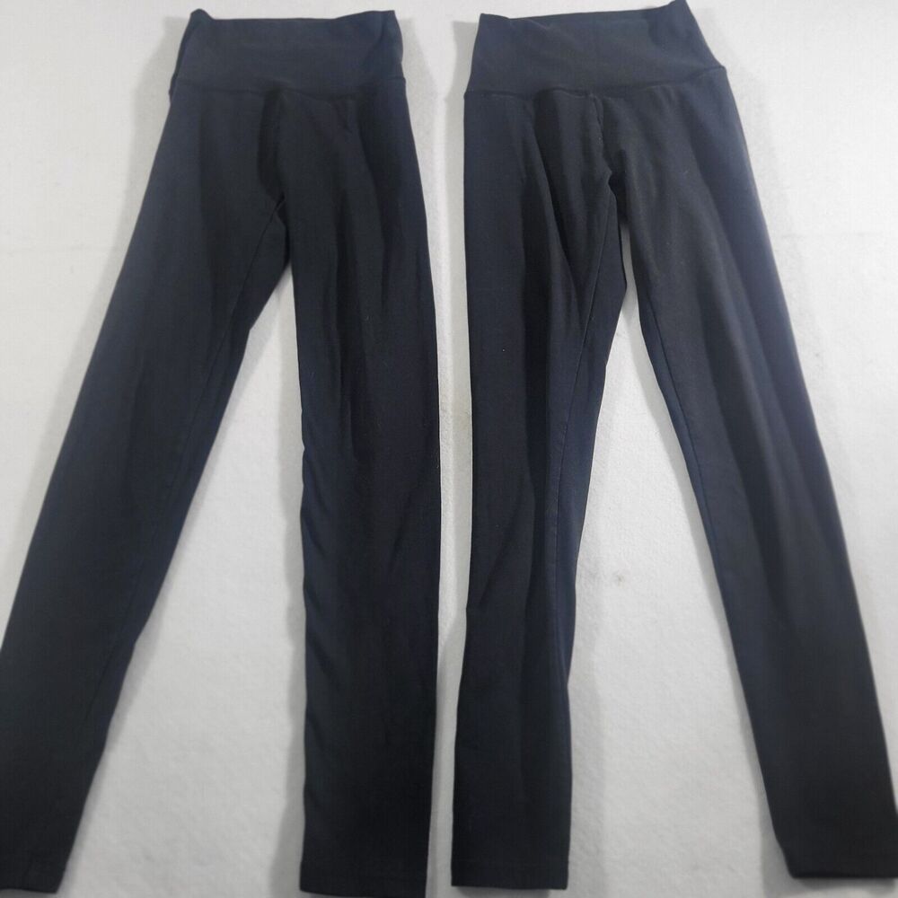 Aerie Offline OG Original High Rise Black 2 Pair Of Women’s Leggings Size XS